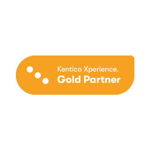 Kentico Gold Partner Badge